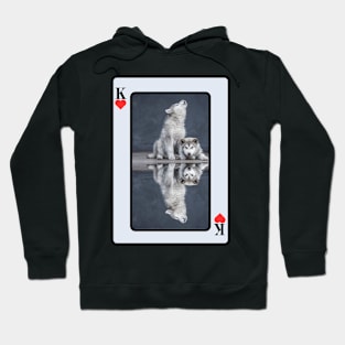 Malamutes King Of Hearts Hoodie